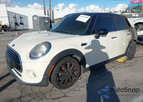 2016 Mini Hardtop Cooper from USA, damaged, VIN WMWXU1C56G2D10152